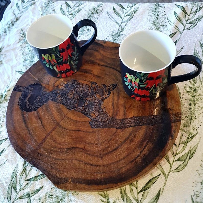 Sugar Glider Australian Native Table Centre Piece Placemat Hot Mat Surface Protector