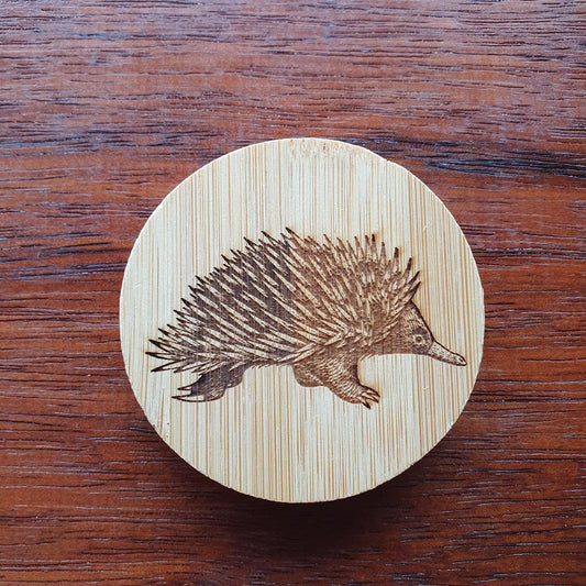 Echidna Australian Native Bamboo Wood Magnetic Bottle Opener Party Favour